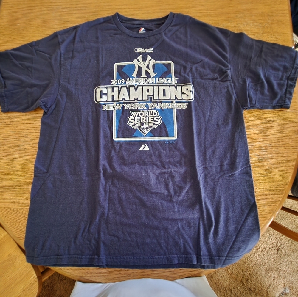 American League champions New York Yankees World Series shirt